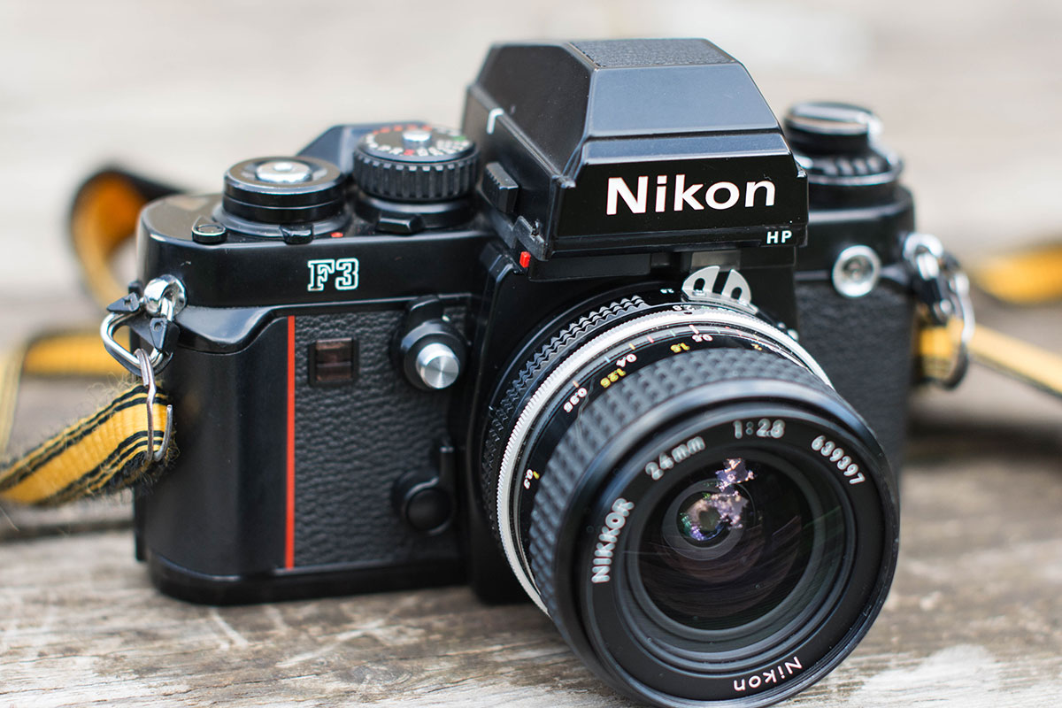 Nikon F3HP camera