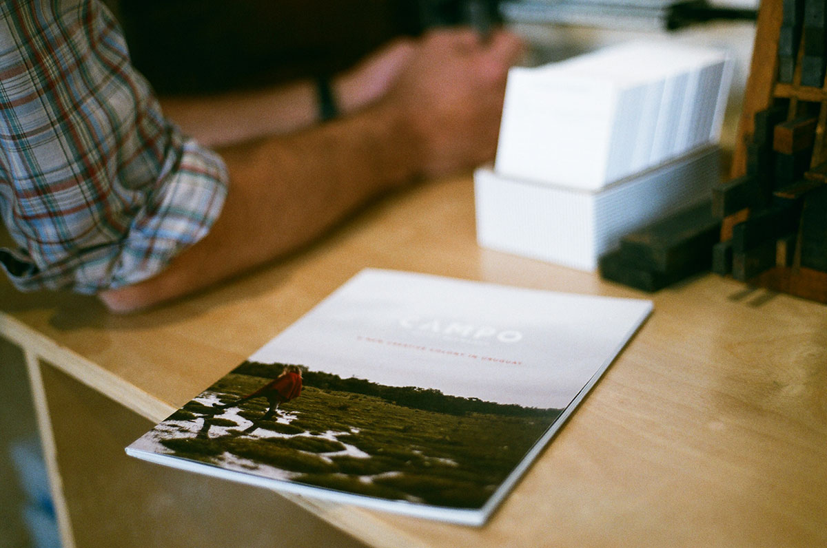 Book on a table with membership cards